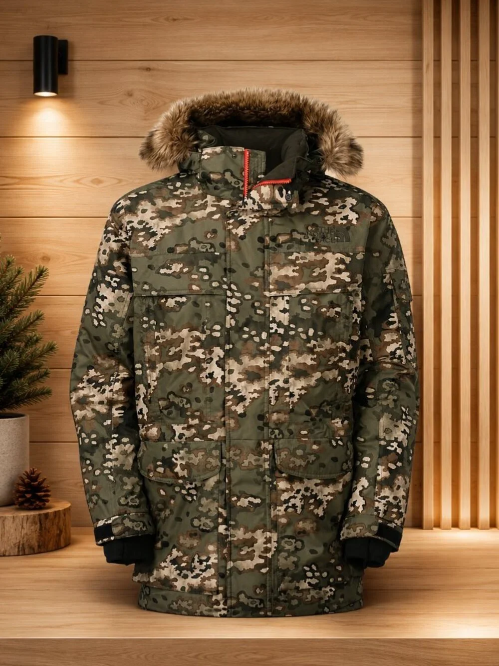 North Face Men's McMurdo Down Parka - XL/Camo NEW! RARE!